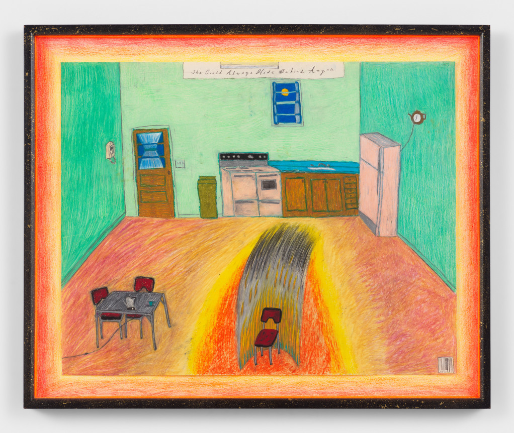 Hollis Sigler She Could Always Hide Behind Anger, 1981