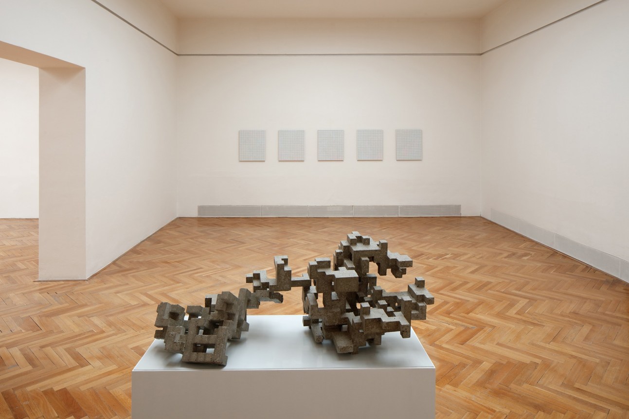 Cheyney Thompson, Sam Lewitt/Cheyney Thompson.Grid.Gradient.Drunken Walks.,