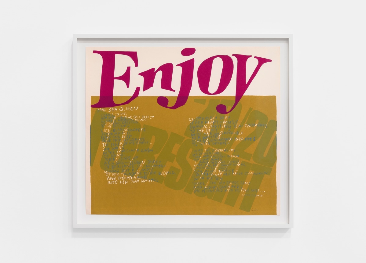 Corita Kent the sea queen, 1967