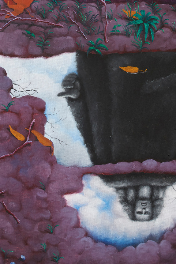 Bendt Eyckermans When the leaves began to turn, 2019 (Detail)