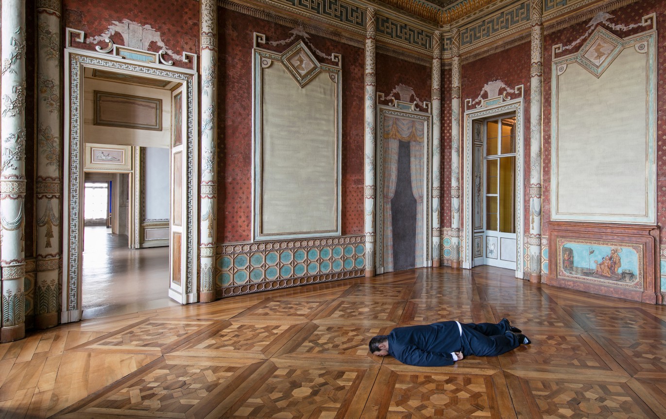 He Xiangyu The Death of Marat, 2011