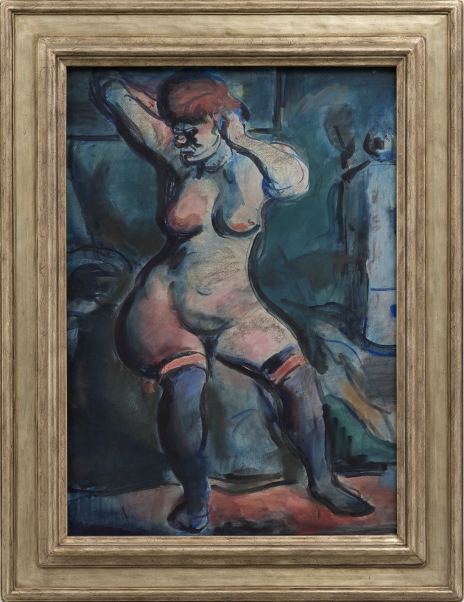 Georges Rouault, Fille (Femme aux Cheveux Roux)