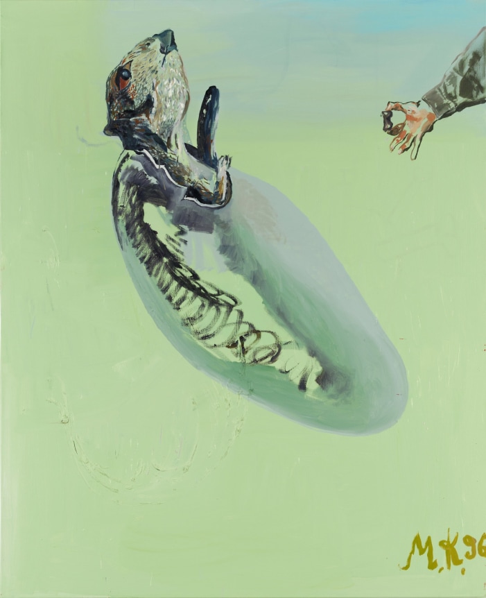 Martin Kippenberger, Mittleres Dinosauriereibaby