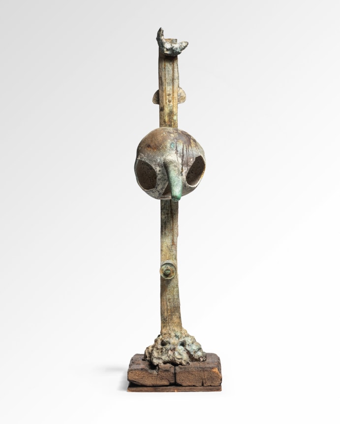 Joan Mir&oacute;, T&ecirc;te et oiseau [Head and Bird]