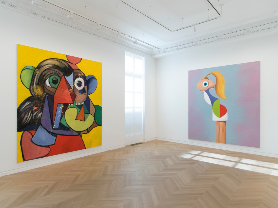 Installation View George Condo 2019