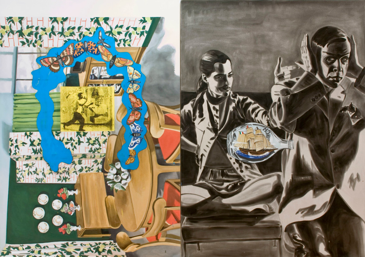 David Salle, Shooting