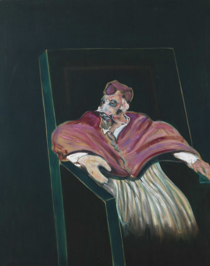 Francis Bacon, Study for a Pope III, 1961