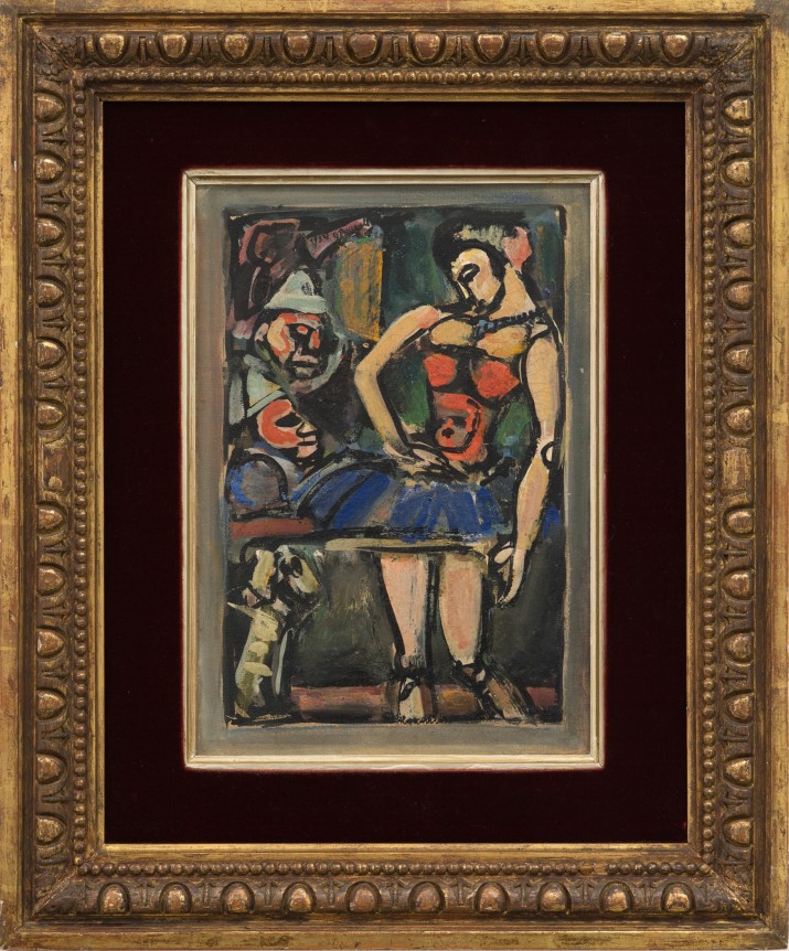 Georges Rouault, Antinéa (Danseuse et clowns)