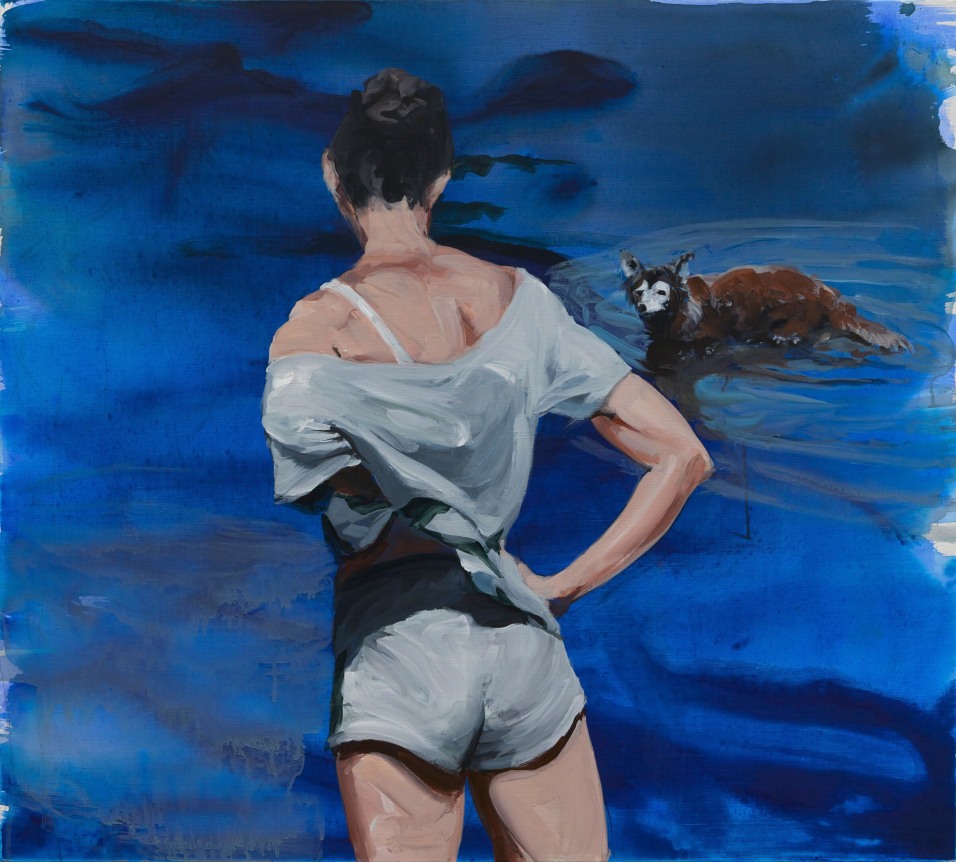 Eric Fischl, Old Dog Young Beauty