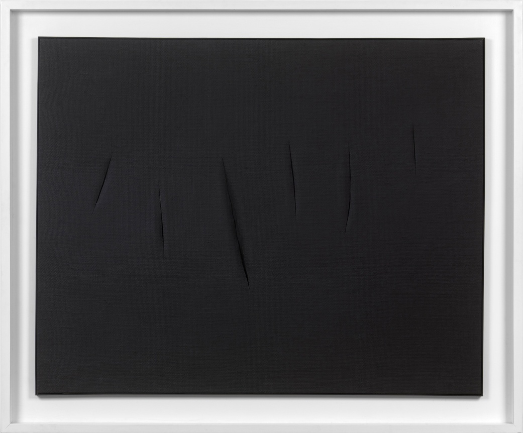 Lucio Fontana Concetto Spaziale, Attese, 1959