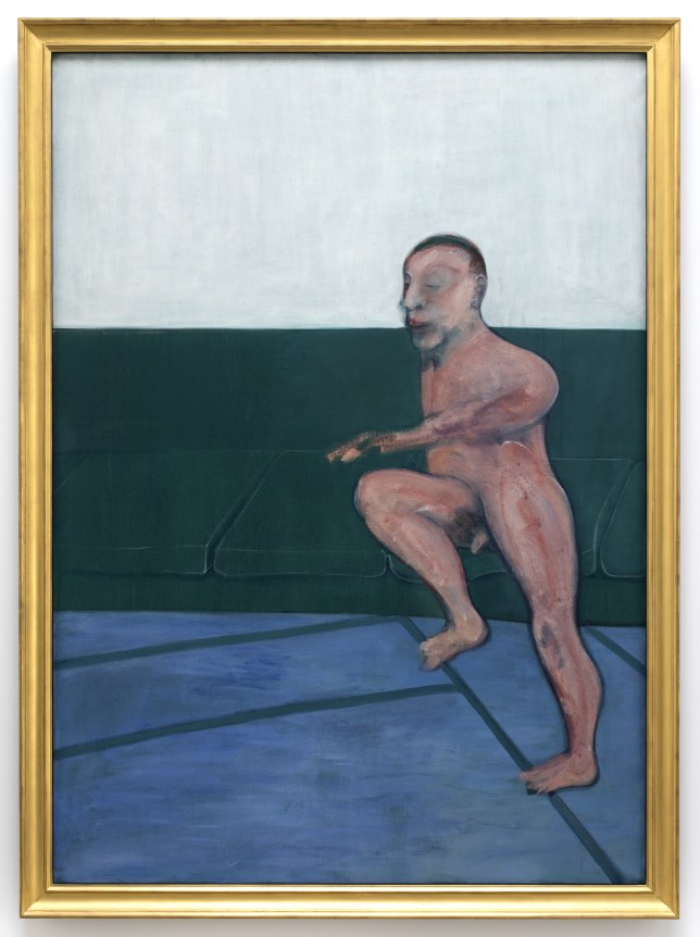 Francis Bacon, Seated Figure on a Couch, 1959