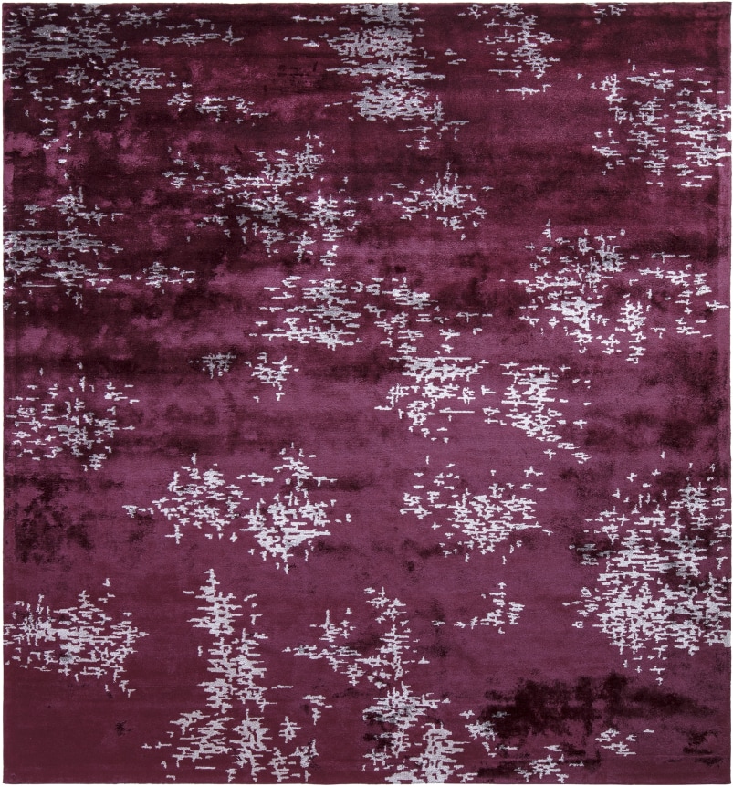 Tufted Still Water - Burgundy