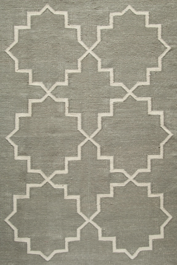 2' x 3' sample of ww559 in the grey colorway