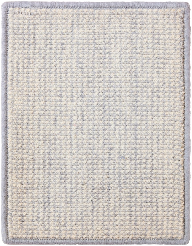 achilles sample in the powder blue colorway. it has a flat linear loop design