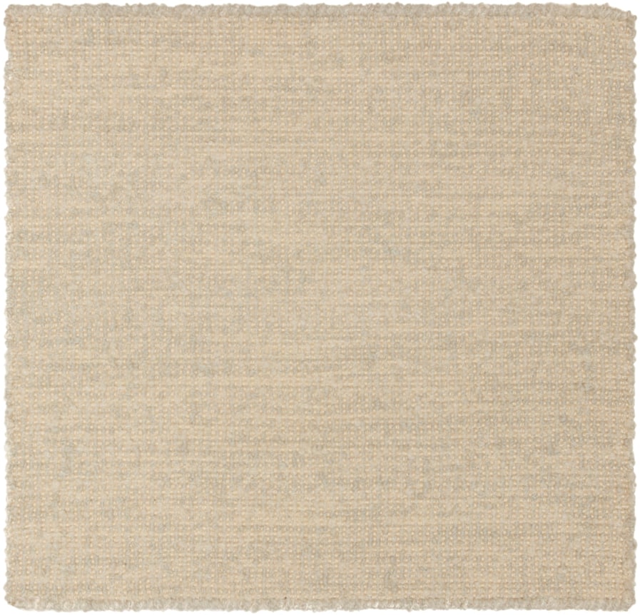 kapua 2' x 2' flatweave sample in the light grey colorway