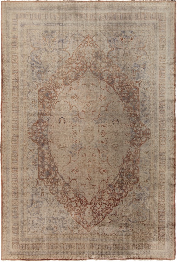 13372 Silk Tabriz Rust