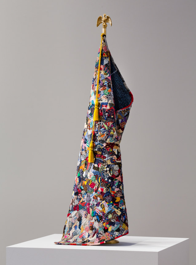 Charles LeDray American Standard / Crazy Quilt (view 3)