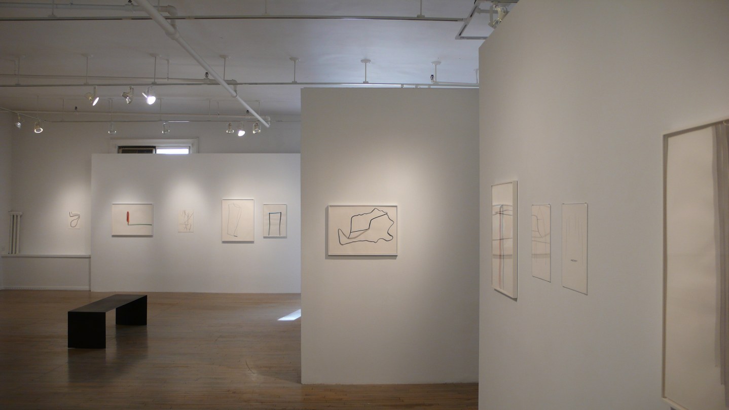 Silvia Bächli: Fjall – installation view 1