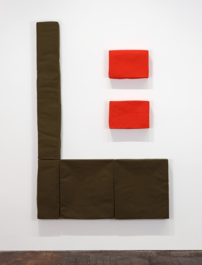 Franz Erhard Walther, Zur Erinnerung [Something to Remember], 1988&ndash;1990, at Peter Freeman, Inc.