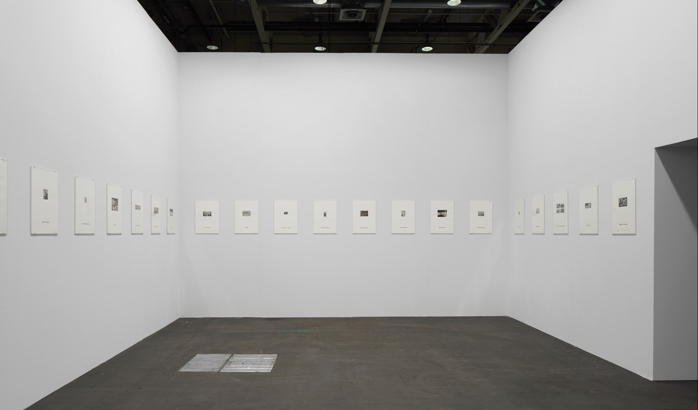 Forty Found Fakes (1976–1978), installation view, Art Basel Unlimited