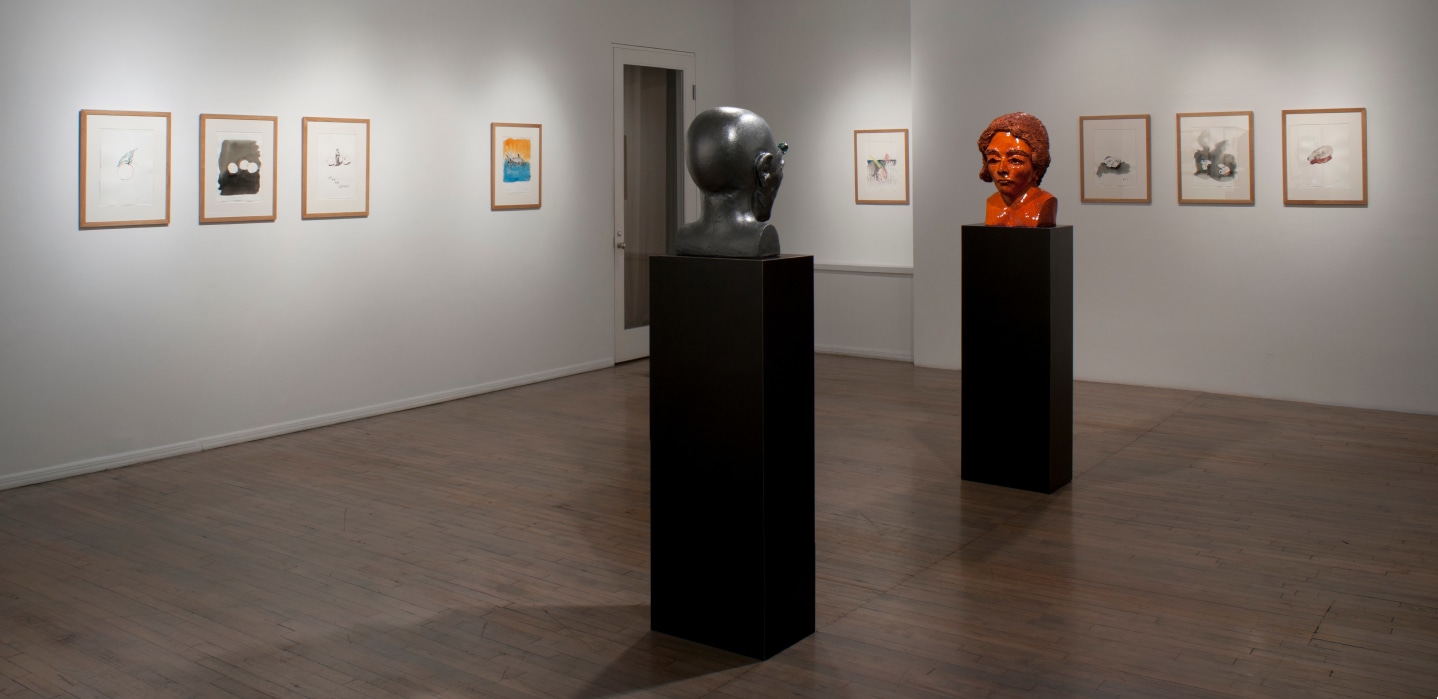 Thomas Sch&uuml;tte: New Watercolors (at 560 Broadway)&nbsp;&ndash; installation view 3