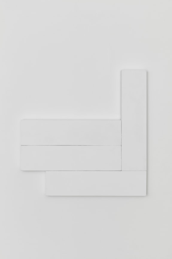 Untitled 2018 wood, wall paint