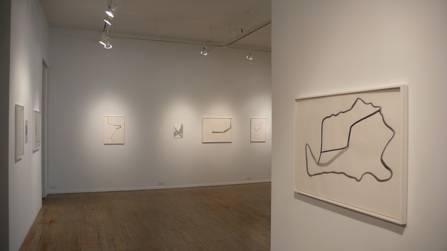 Silvia Bächli: Fjall – installation view 2
