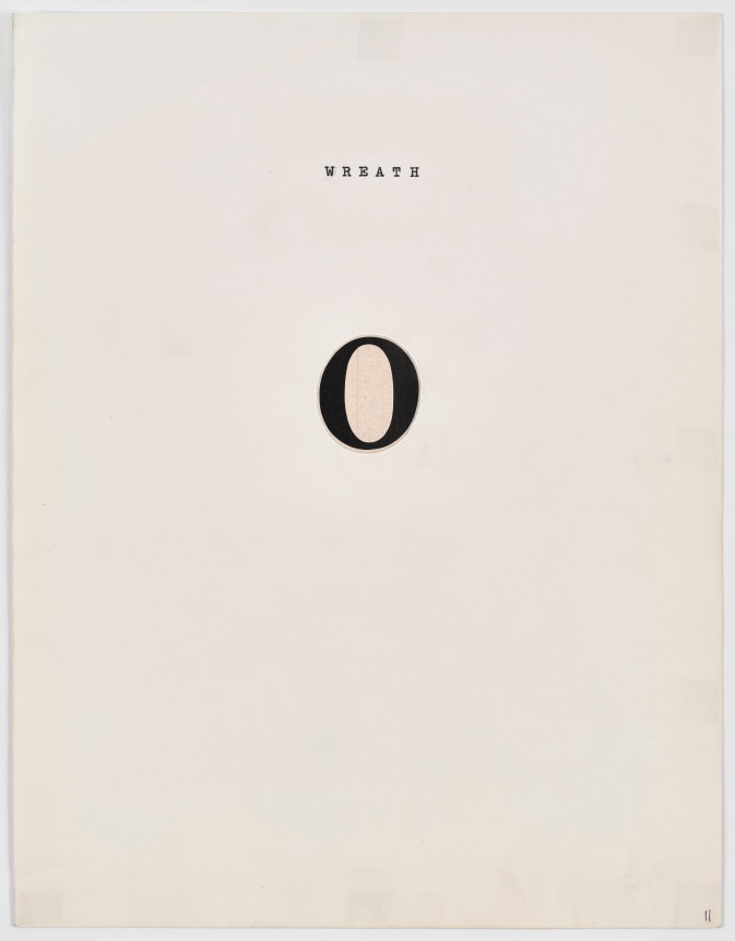 N.H. Pritchard, Untitled (Wreath / O) at Peter Freeman, Inc.