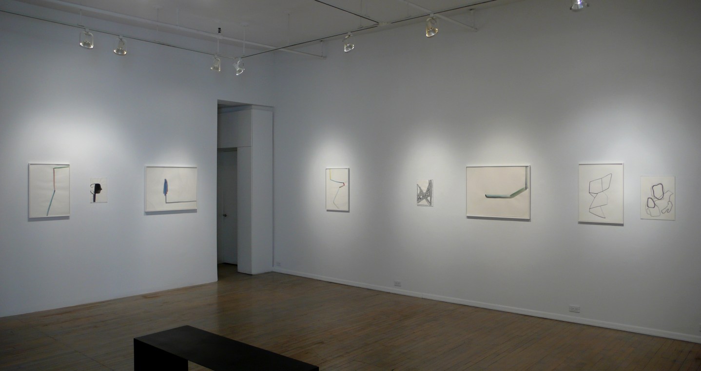Silvia Bächli: Fjall – installation view 3