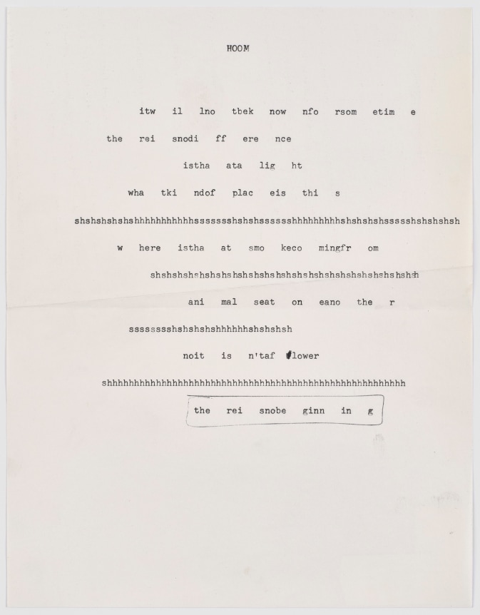 N.H. Pritchard, Hoom at Peter Freeman, Inc.
