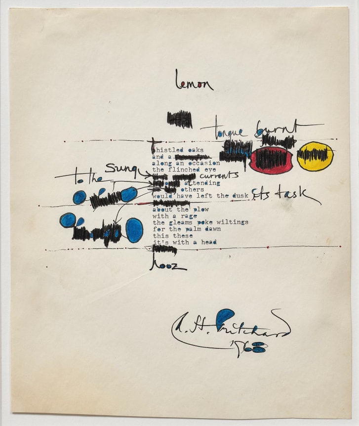 N.H. Pritchard (1939–1996), lemon