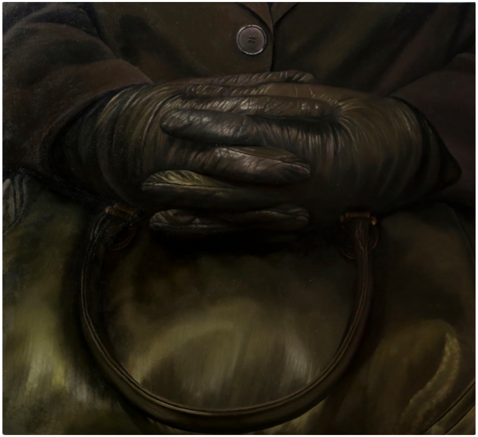 Clasped 2013 oil on canvas
