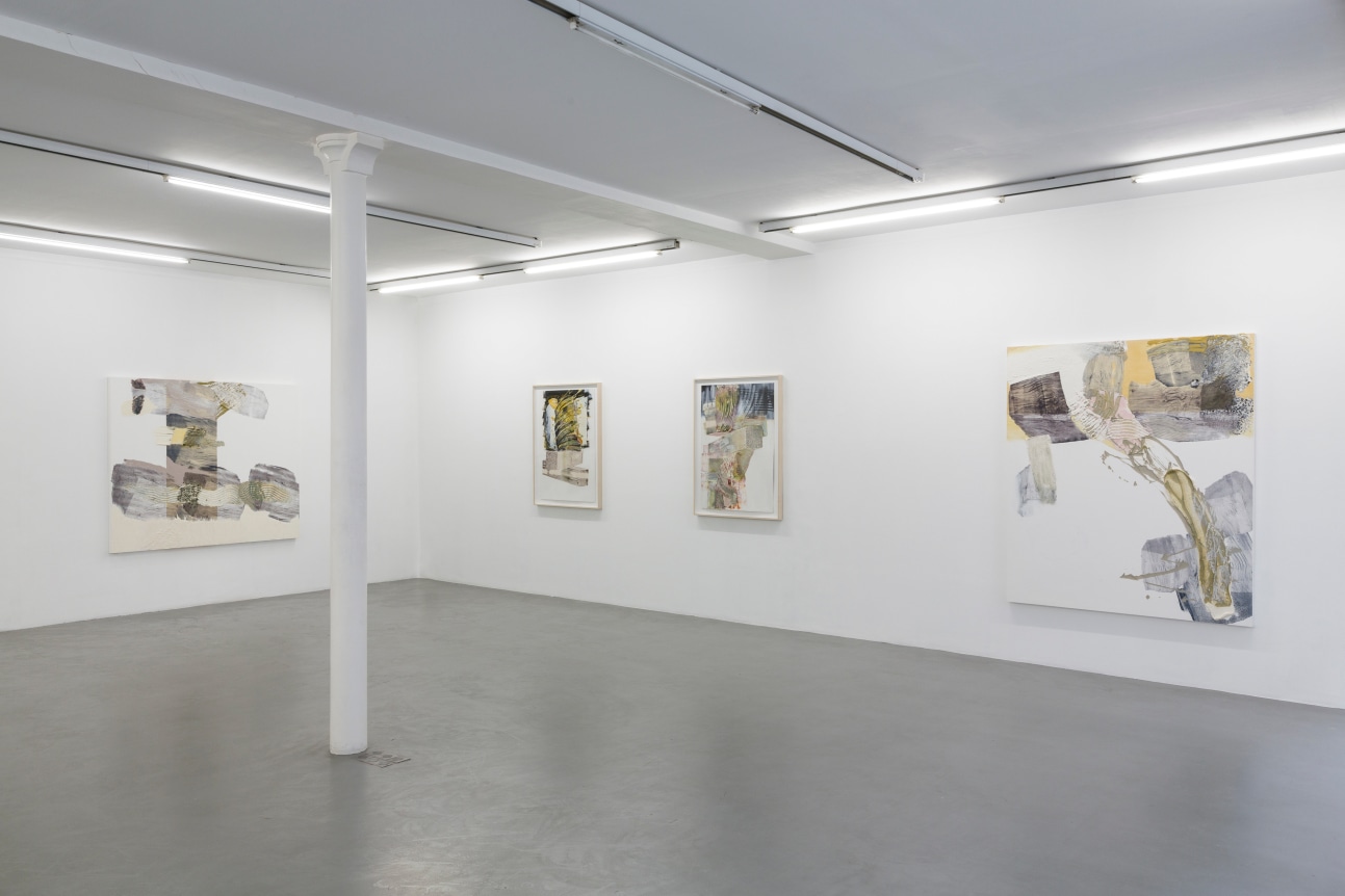 Pia Fries: wetter fahnen f&auml;cher&nbsp;&ndash; installation view 6