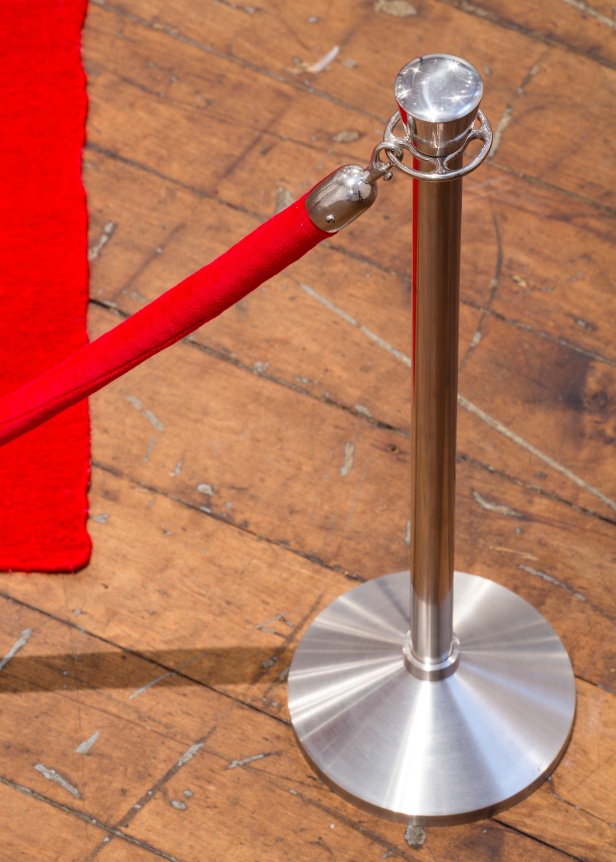 Charles LeDray !DO NOT ENTER! / Red Carpet (detail 2)