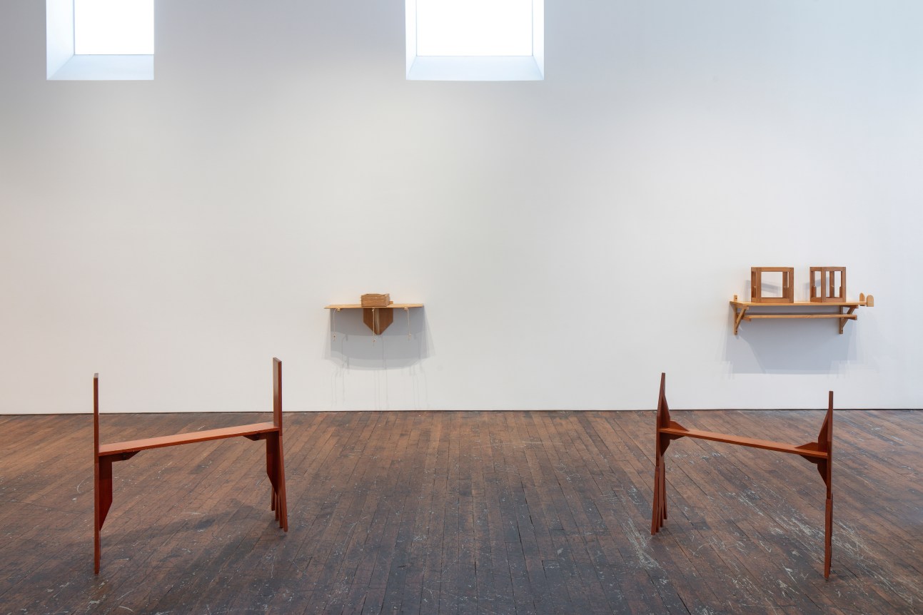 Alex Hay: WOOD Furniture / Objects, installation view