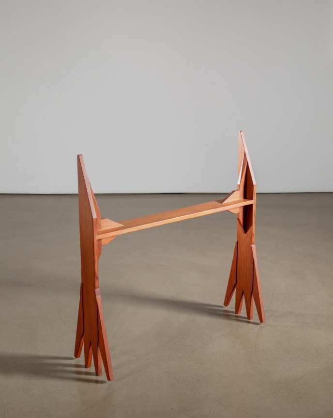 Alex Hay, Rocking Bench, ca. 1985 at Peter Freeman, Inc.
