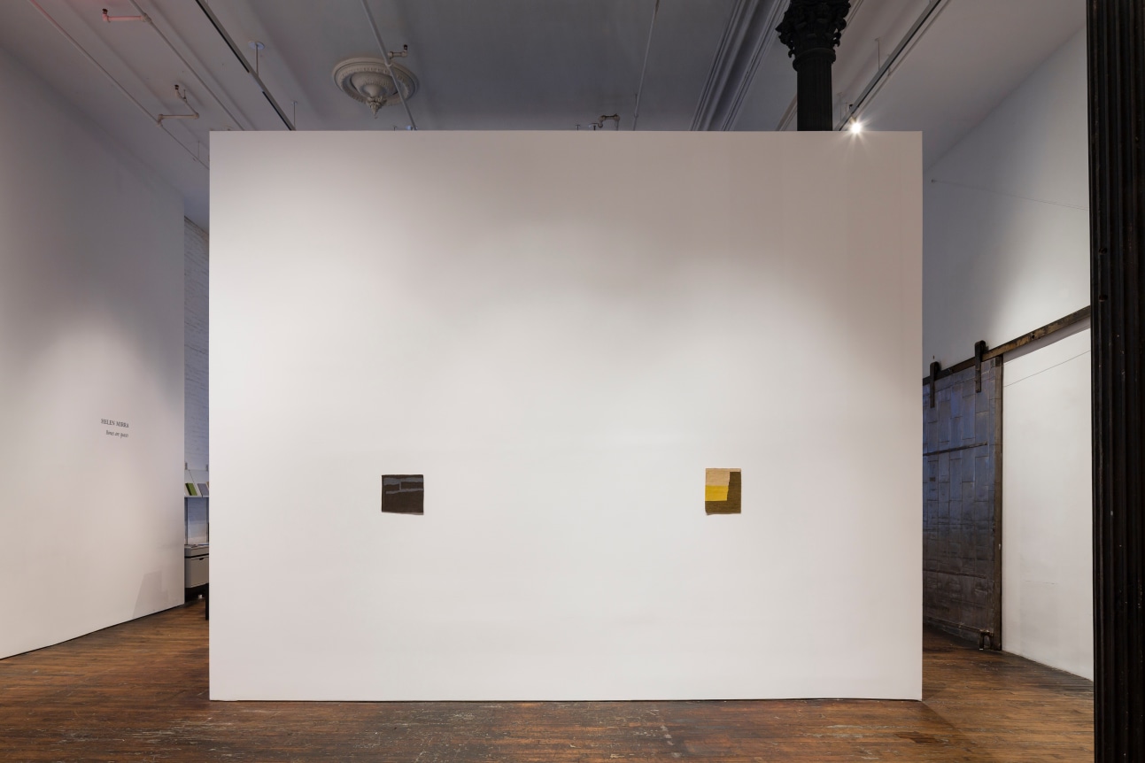 Helen Mirra: Bones are spaces – installation view 4