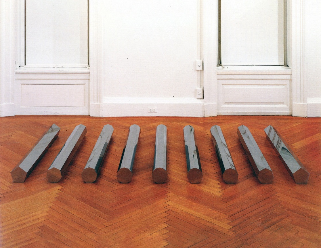 Walter De Maria (1935–2013), Large Rod Series: Circle/Rectangle 5, 7, 9, 11, 13