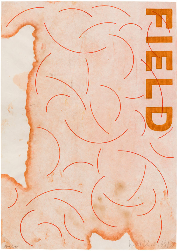 Werkzeichnung [Work Drawing], Related to No. 57, First Work Set, 1969/1972