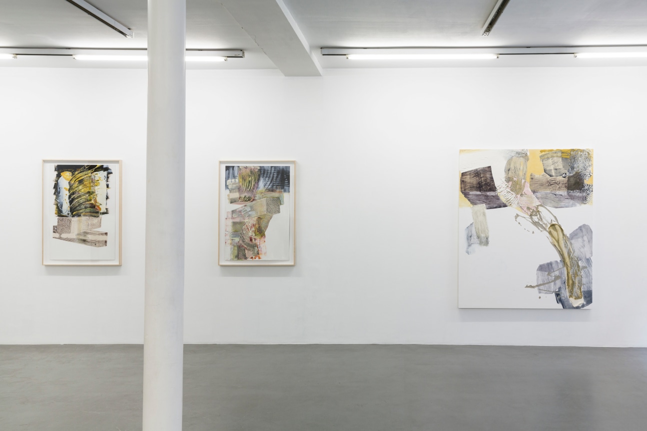 Pia Fries: wetter fahnen f&auml;cher&nbsp;&ndash; installation view 7