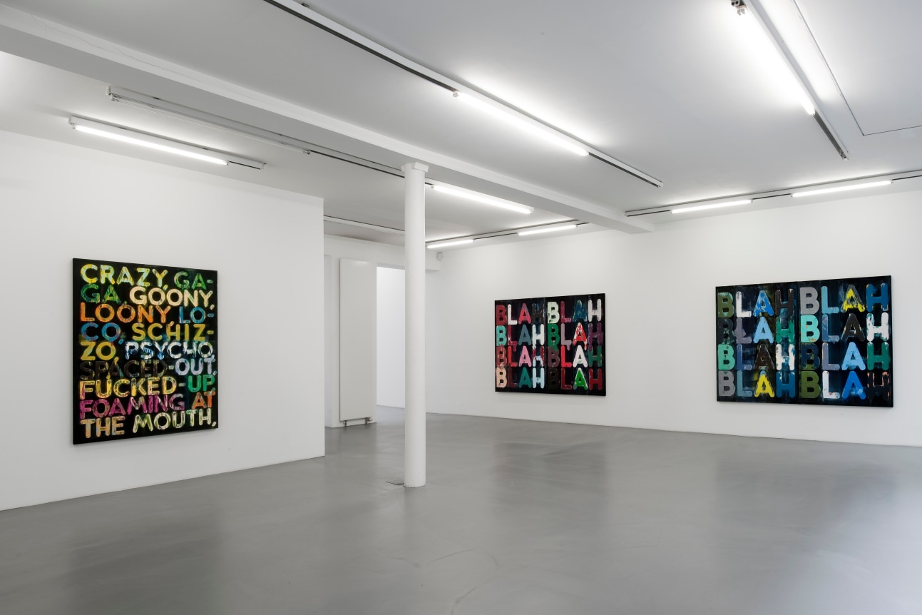 Mel Bochner&nbsp;&ndash; installation view 3