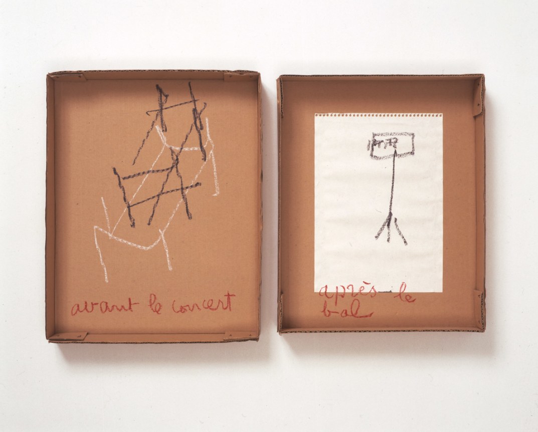 Robert Filliou Avant le concert apres le bal [Before the Concert After the Ball]