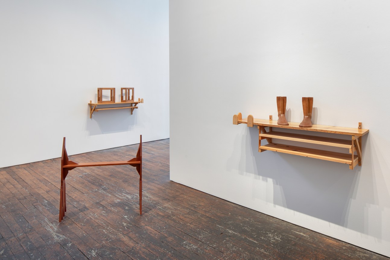 Alex Hay: WOOD Furniture / Objects, installation view