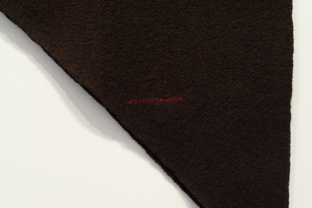 Waulked Triangle, VT02/VT01 (detail)