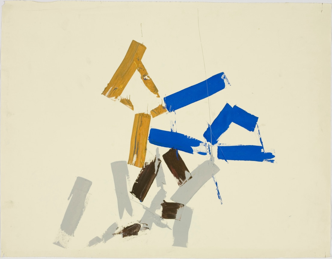 Charlotte Posenenske Spachtelarbeit&nbsp;[Palette-knife work]