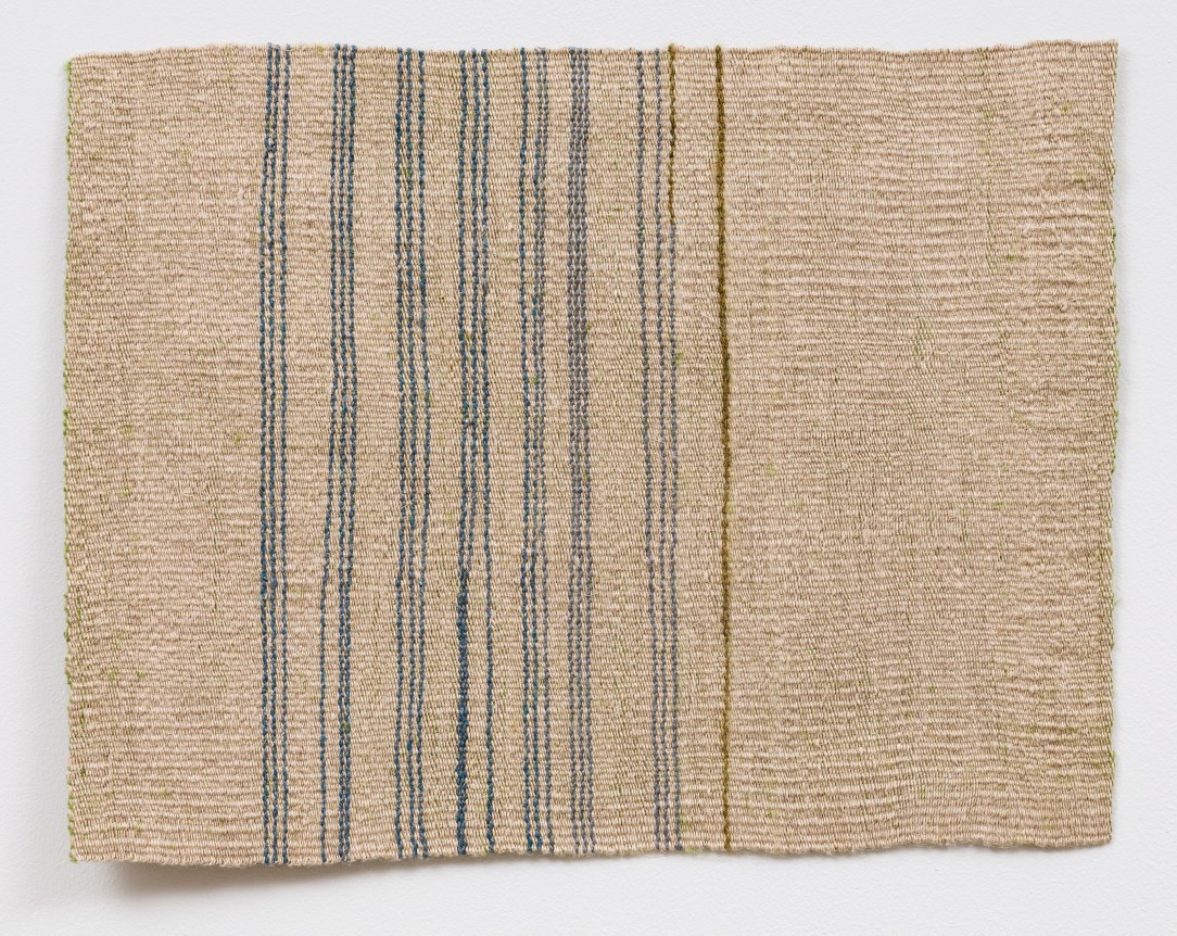 Blue tying bale edging , 2016
