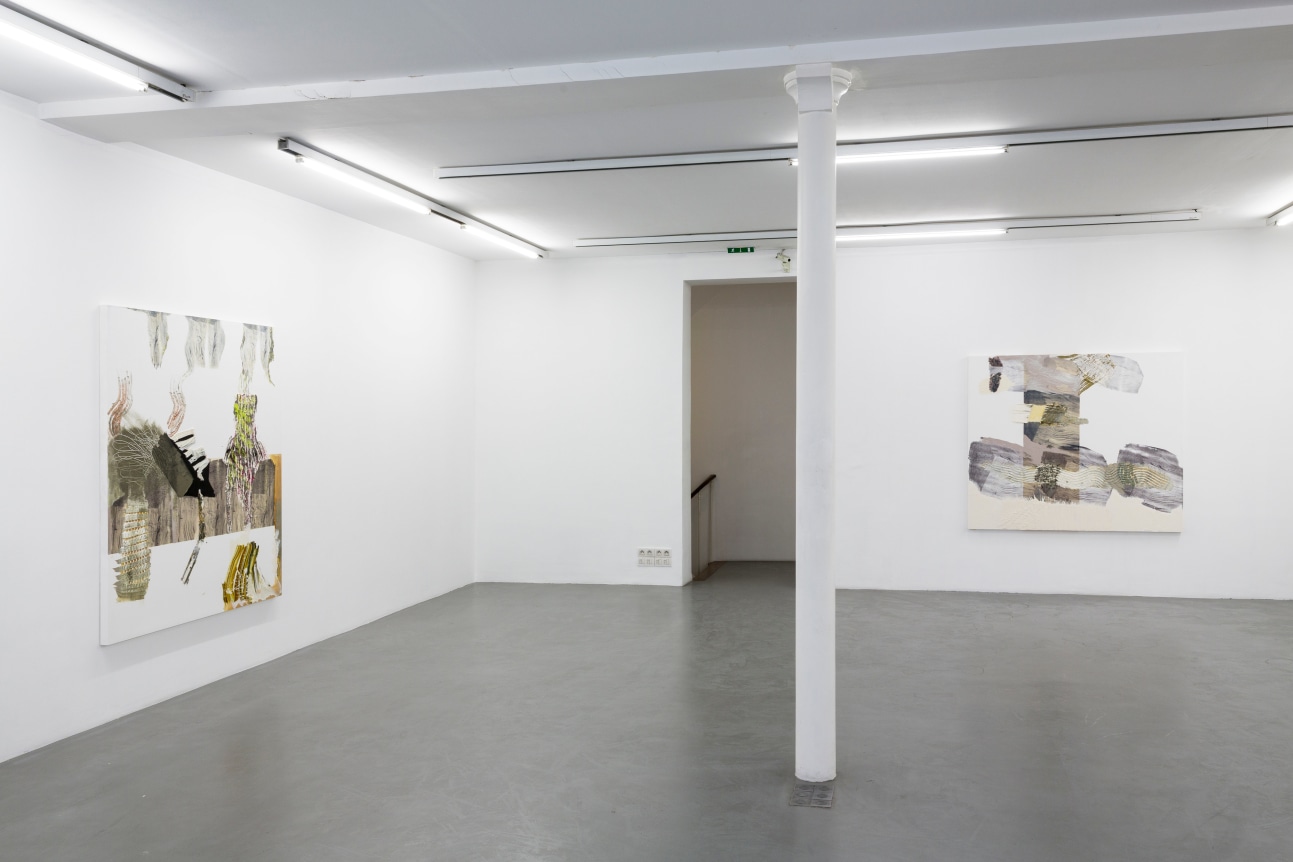 Pia Fries: wetter fahnen f&auml;cher&nbsp;&ndash; installation view 8