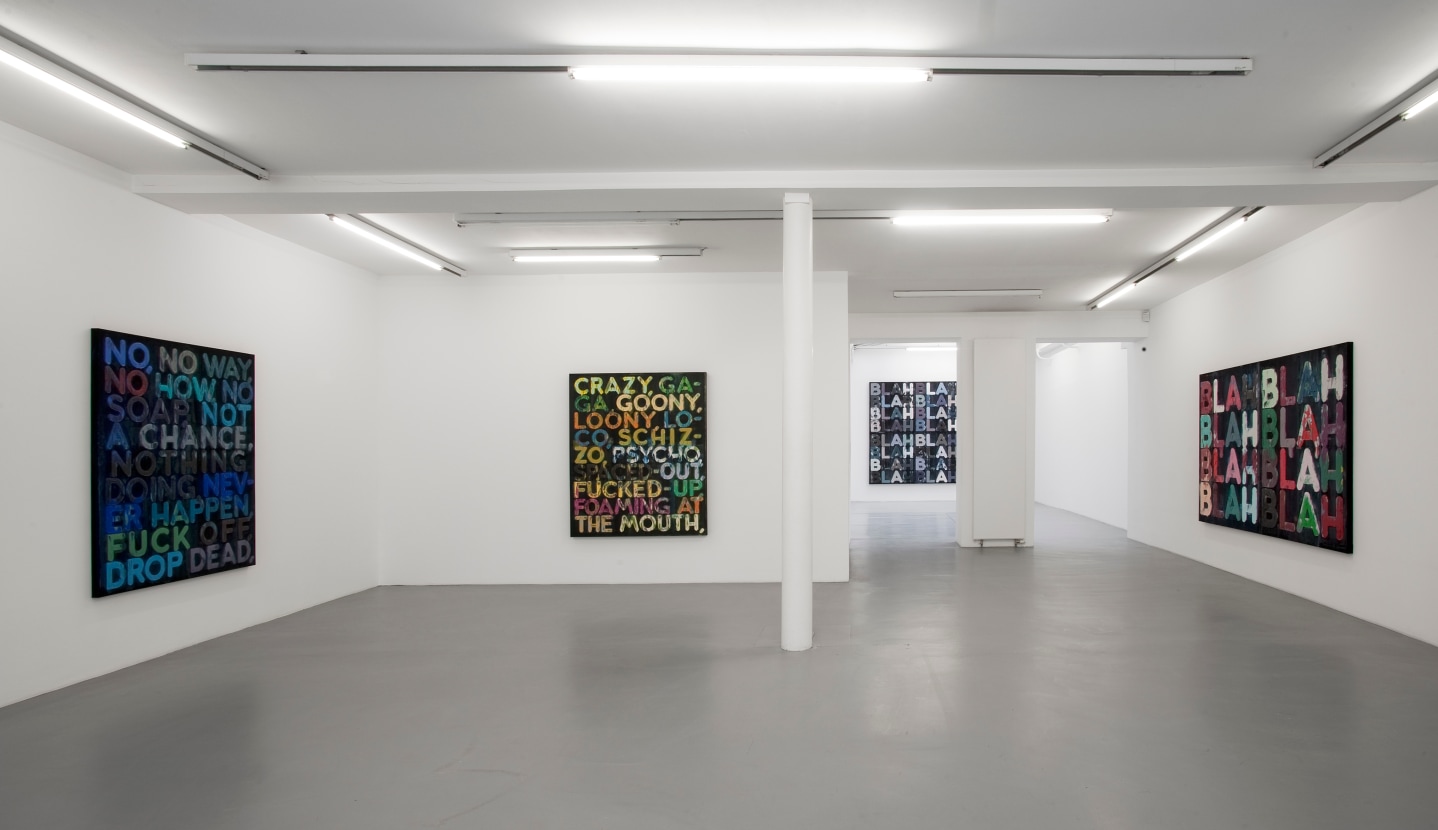 Mel Bochner&nbsp;&ndash; installation view 4