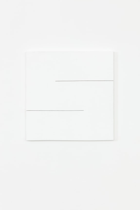 Untitled 2018 wood, wall paint