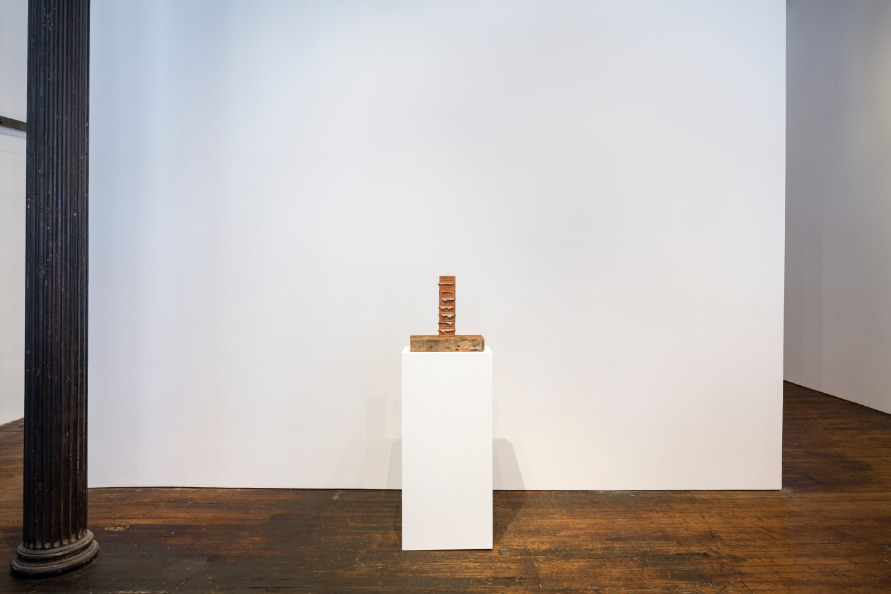 Charles LeDray A Course of Empire Bricks (view 1)